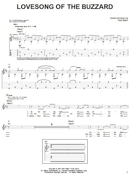 open zoom image for Lovesong Of The Buzzard - Easy Guitar, New, Main