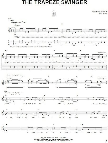 open zoom image for The Trapeze Swinger - Easy Guitar, New, Main