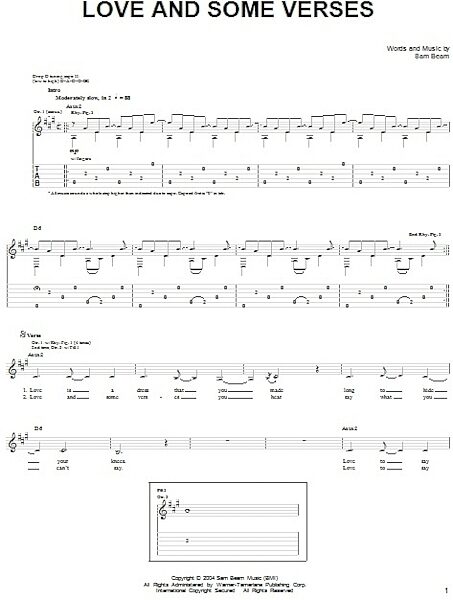 open zoom image for Love And Some Verses - Easy Guitar, New, Main
