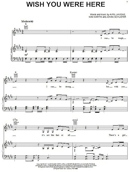 open zoom image for Wish You Were Here - Piano/Vocal/Guitar, New, Main
