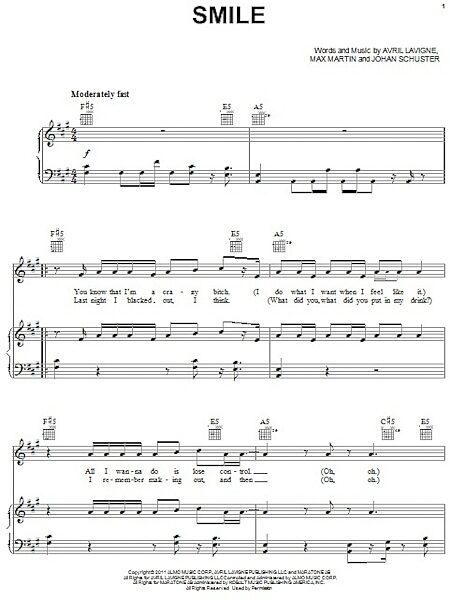 open zoom image for Smile - Piano/Vocal/Guitar, New, Main
