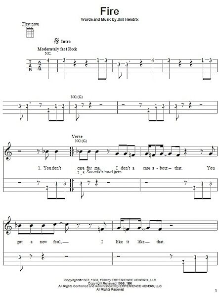 open zoom image for Fire - Ukulele, New, Main