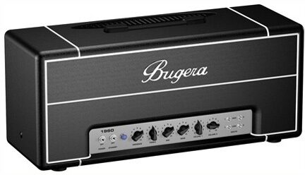 open zoom image for Bugera 1960 Classic Guitar Amplifier Head (150 Watts), Left Angle