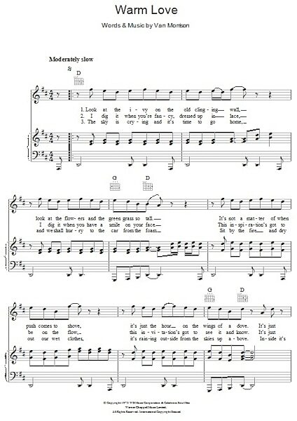 open zoom image for Warm Love - Piano/Vocal/Guitar, New, Main