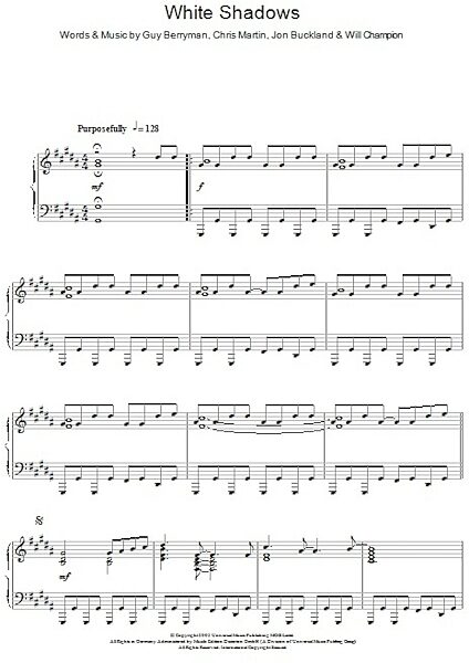 open zoom image for White Shadows - Piano Solo, New, Main