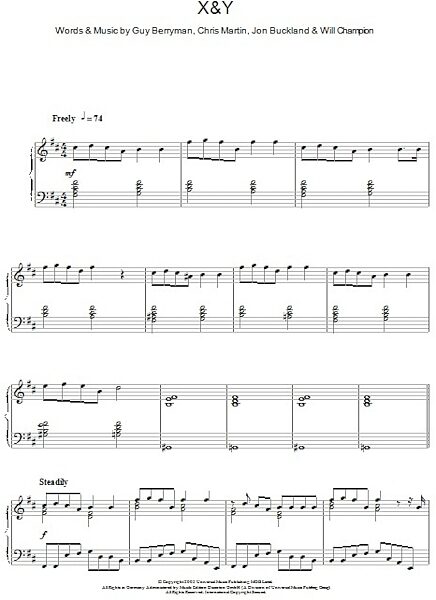 open zoom image for X&Y - Piano Solo, New, Main