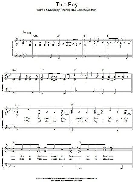 open zoom image for This Boy - Easy Piano, New, Main