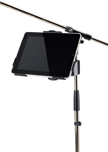 open zoom image for K&M 19720 iPad Clamp-On Microphone Stand Holder, Main
