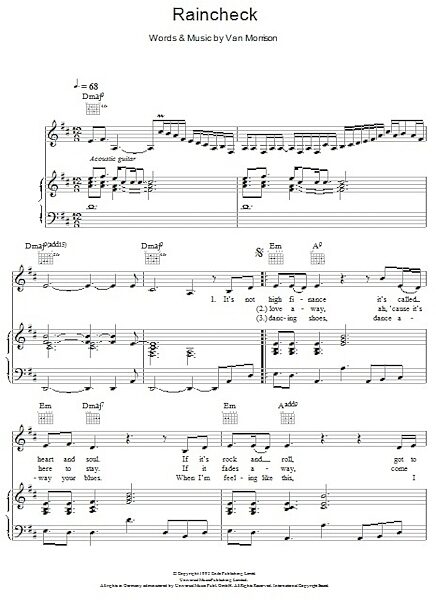 open zoom image for Raincheck - Piano/Vocal/Guitar, New, Main