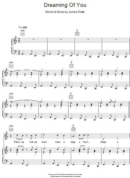 open zoom image for Dreaming Of You - Piano/Vocal/Guitar, New, Main