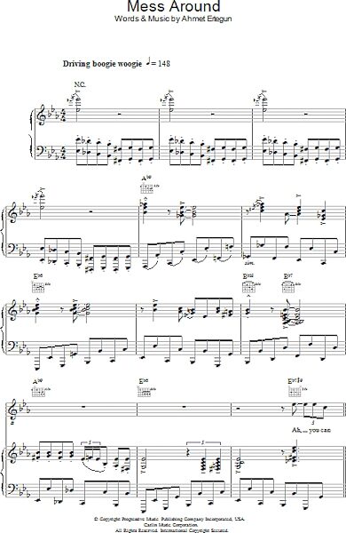 open zoom image for Mess Around - Piano/Vocal/Guitar, New, Main