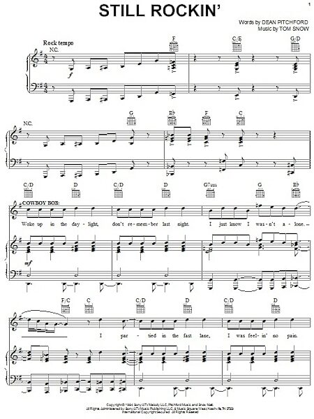open zoom image for Still Rockin' - Piano/Vocal/Guitar, New, Main