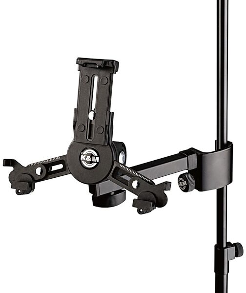 open zoom image for K&M 19796 Clamp-On Mini Universal Tablet Holder, New, Main