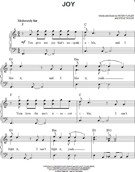 open zoom image for Joy - Easy Piano, New, Main