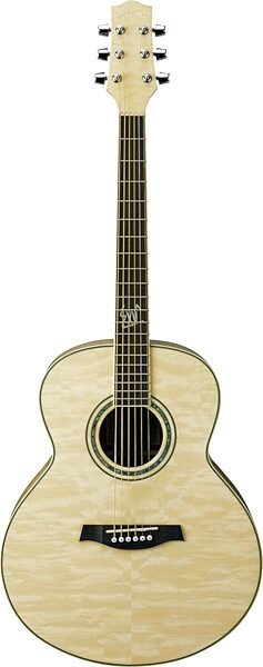 open zoom image for Ibanez EW20QM Exotic Wood Acoustic Guitar, Bleach Blonde