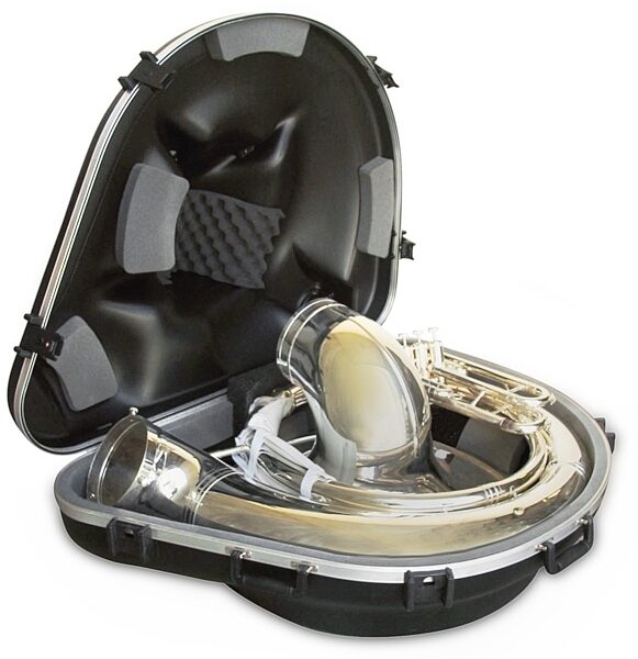 open zoom image for SKB Sousaphone Case with Wheels, 1SKB-380, Alt