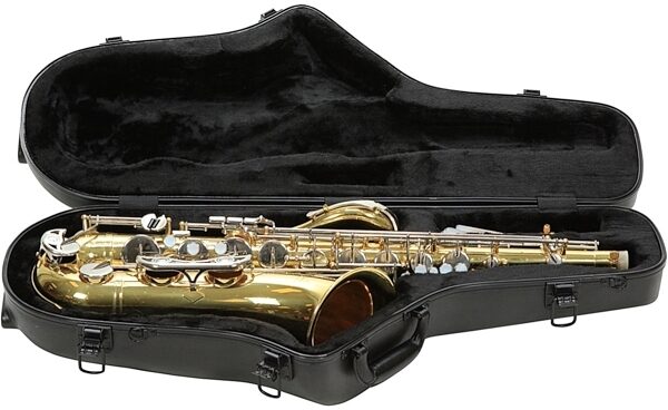 open zoom image for SKB Contoured Pro Tenor Sax Case, 1SKB-450, Open Box (Very Good), Alt