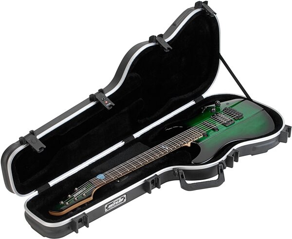 open zoom image for SKB FS6 Premium Molded Case for Strat- or Tele-Style Guitars, New, Open Left