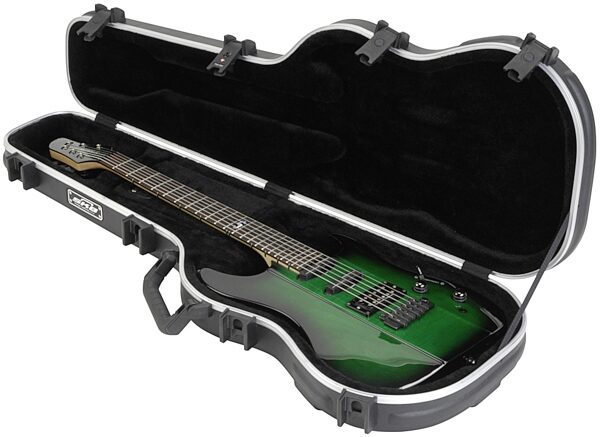 open zoom image for SKB FS6 Premium Molded Case for Strat- or Tele-Style Guitars, New, Open Right