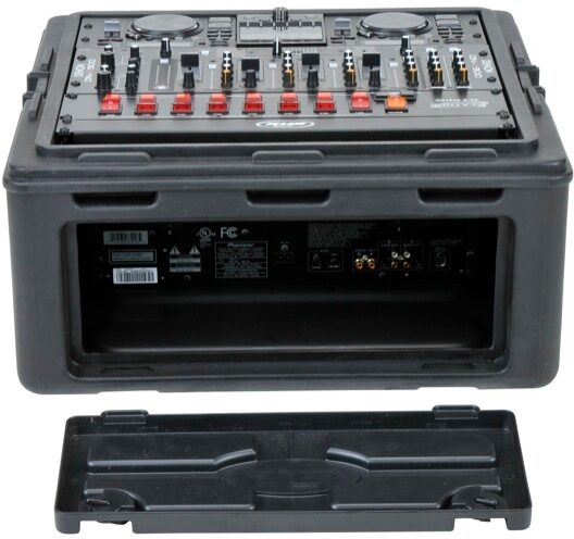 open zoom image for SKB R102 Audio and DJ Rack Case, 1SKB-R102, Back Panel Off