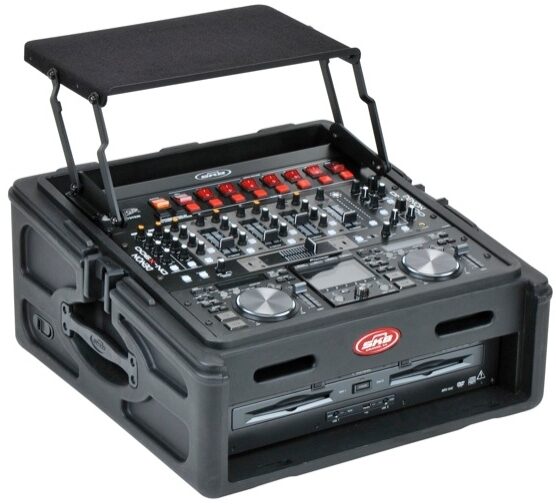 open zoom image for SKB R102 Audio and DJ Rack Case, 1SKB-R102, with Optional Shelf
