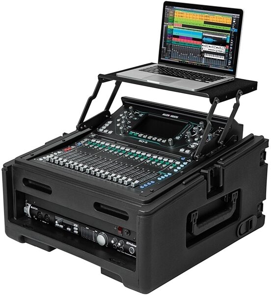 open zoom image for SKB 10 x 2 Compact Rolling Rig / Case, 1SKB-R102W, Alt