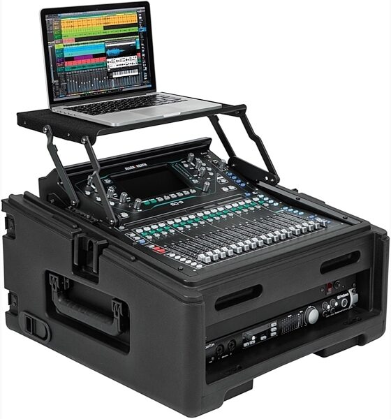 open zoom image for SKB 10 x 2 Compact Rolling Rig / Case, 1SKB-R102W, Alt