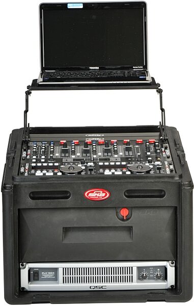 open zoom image for SKB R106 Audio and DJ Rack Case, 10x6 Space, 1SKB-R106, Center - Up