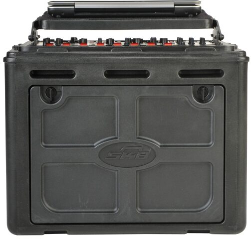 open zoom image for SKB R106 Audio and DJ Rack Case, 10x6 Space, 1SKB-R106, Back - Down