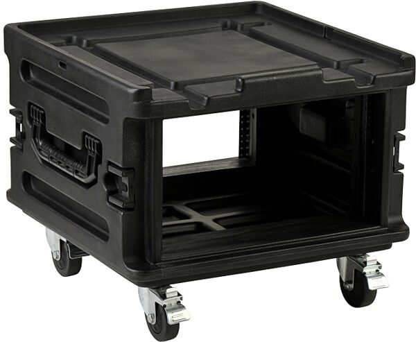 open zoom image for SKB Roto Molded Rack Expansion Case with Wheels, 1SKB-R1906, Left - Open