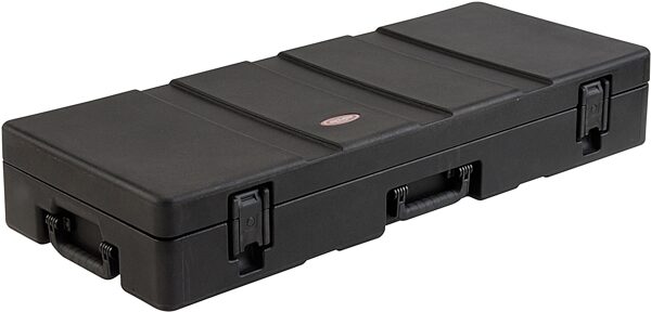 open zoom image for SKB R4215W 61-Key Roto Molded Keyboard Case with Wheels, Left Closed