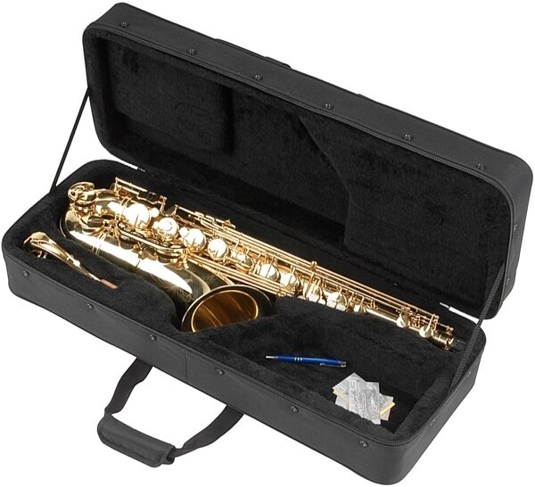 open zoom image for SKB Tenor Sax Rectangular Soft Case, 1SKB-SC350, Alt