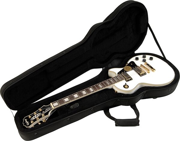 open zoom image for SKB SC56 LP-Style Guitar Soft Case, New, Action Position Back
