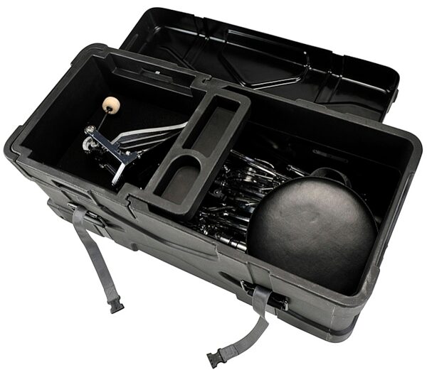 open zoom image for SKB TPX1 Trap X1 Roto Case with Wheels, Tray Open