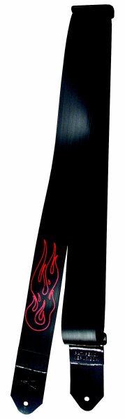 open zoom image for Kepur 1.Zero Symbol Flame Guitar Strap, Main