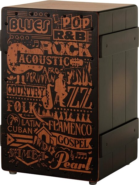 open zoom image for Pearl Primero Crate Cajon, Music Genre Face, Action Position Back