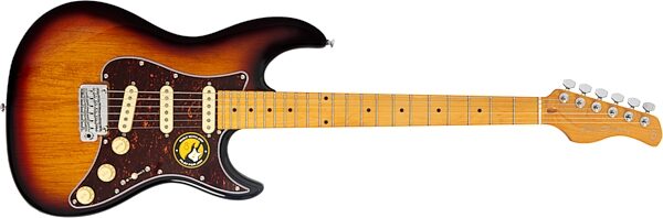 open zoom image for Sire Larry Carlton S5 Electric Guitar, 3-Tone Sunburst, Action Position Back