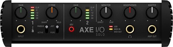 open zoom image for IK Multimedia AXE I/O Solo USB Audio Interface, New, Action Position Back