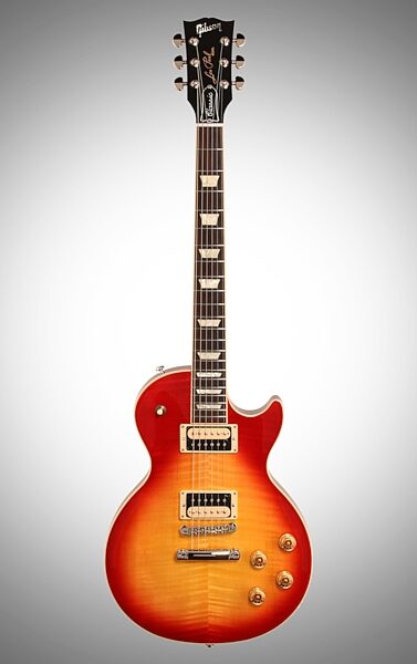 open zoom image for Gibson 2017 Exclusive Les Paul Classic Plus Electric Guitar (with Case), Full Straight Front