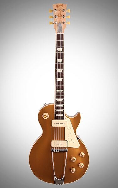 open zoom image for Gibson Les Paul Tribute to Les Electric Guitar (with Case), Full Straight Front