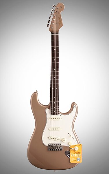 open zoom image for Fender American Vintage '65 Stratocaster Electric Guitar, with Rosewood Fingerboard and Case, Full Straight Front