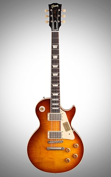 open zoom image for Gibson Custom Shop 1958 Les Paul Plaintop VOS 2013 Electric Guitar, Full Straight Front