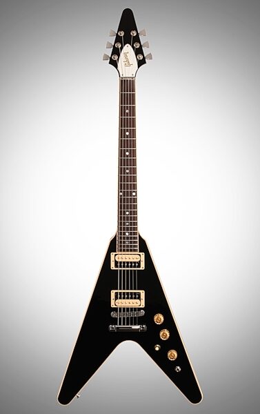 open zoom image for Gibson 2016 HP Flying V Pro Electric Guitar (with Case), Full Straight Front