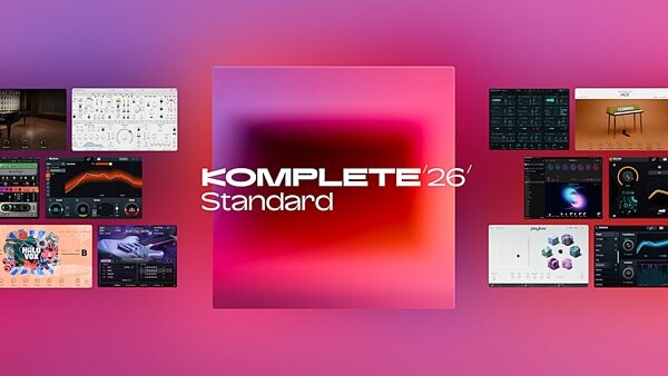 open zoom image for Native Instruments Komplete 26 Standard Software, Digital Download, Action Position Back