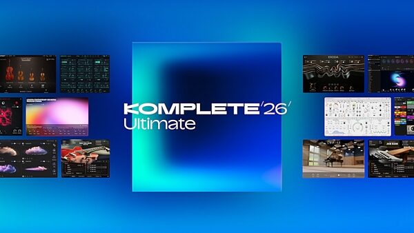 open zoom image for Native Instruments Komplete 26 Ultimate Software, Digital Download, Action Position Back