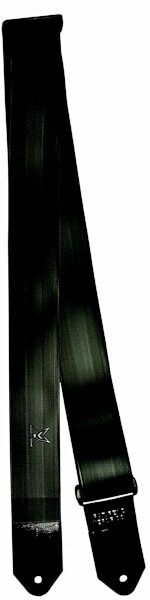open zoom image for Kepur 1.Zero Smooth Black Guitar Strap, Main