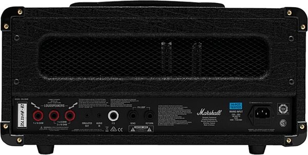open zoom image for Marshall DSL20HR Guitar Amplifier Head (20 Watts), New, Action Position Back