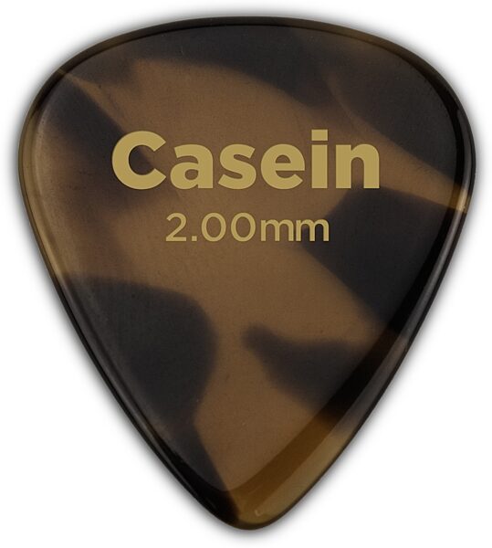 open zoom image for D'Addario Casein Standard Guitar Pick, 2.0 millimeter, 1CA7-01, Action Position Front