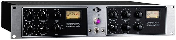 open zoom image for Universal Audio 2-1176 Twin Vintage Limiting Amplifier, Left