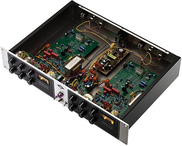 open zoom image for Universal Audio 2-1176 Twin Vintage Limiting Amplifier, Guts
